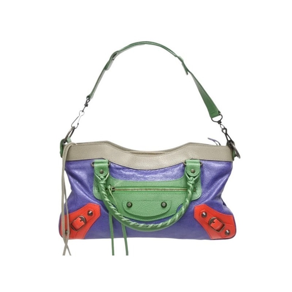Balenciaga The multicolored bag shoulder leather First handbag - Picture 2 of 8